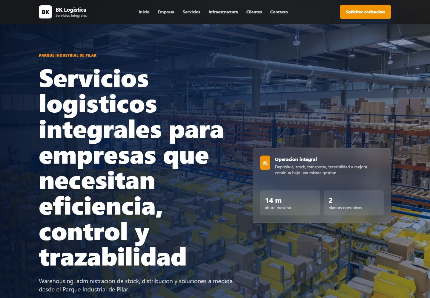 Preview de BK Logística